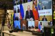 Владимир Путин дал старт работе современного завода по производству декоративного бумажно-слоистого пластика для мебели во Всеволожске.
