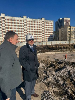 Возведение детского сада во Всеволожске идет полным ходом