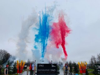 Во Всеволожске торжественно открыли "Парк воинской славы"