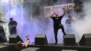 В Кузьмолово прошел рок-фестиваль "Классная площадь"