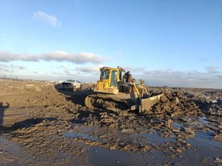 Вблизи Новосергиевки пресечена несанкционированная свалка