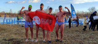 Всеволожские "моржи" на пьедестале почета!