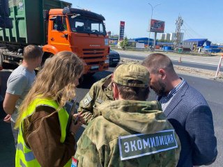 Экомилиция совместно с госавтоинспекцией провела рейд во Всеволожском районе