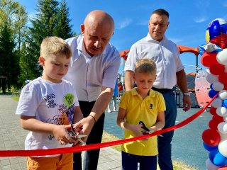 В Рахье - новое общественное пространство.