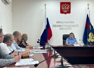 Исполняющий обязанности прокурора Ленинградской области провёл приём предпринимателей