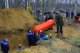 Торжественно-траурная церемония перезахоронения останков солдат и офицеров, погибших в годы Великой Отечественной войны