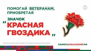 Ежегодная всероссийская акция помощи ветеранам «Красная гвоздика» стартовала 10 апреля