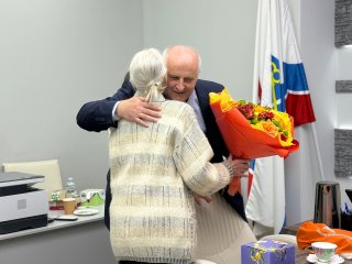 Андрей Воропаев поздравил ветерана отечественного спорта с юбилеем