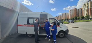 В Кудрово открылся новый пост скорой помощи