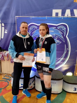 На пьедестале Чемпионата России!