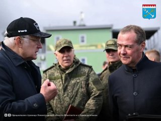 Дмитрий Медведев посетил с рабочим визитом Ленинградскую область
