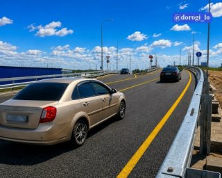 В Кудрово изменили схему движения из‑за дорожных работ 