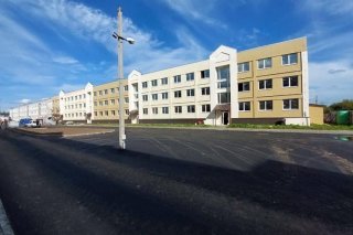 Проблемный дом во Всеволожске готовится к заселению.
