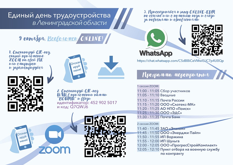 Единый день трудоустройства в онлайн режиме